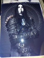 Foto death metal assinada por Dimmu Borgir 8x10 Shagrath comprar usado  Enviando para Brazil