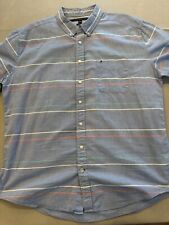 Usado, Camisa masculina Tommy Hilfiger com botões 2XL ajuste clássico colarinho bolso logotipo algodão comprar usado  Enviando para Brazil