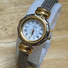Relógio de quartzo feminino Anne Klein 30m tom dourado bracelete de fio analógico nova bateria comprar usado  Enviando para Brazil