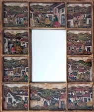 Specchiera vintage legno usato  Correggio