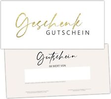 Blanko gutscheine nagelstudio gebraucht kaufen  Hamburg