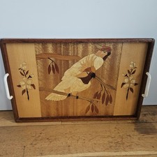 Vintage parrot marquetry for sale  CHELTENHAM