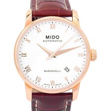 38 mm ø - MIDO Baroncelli (B&P) Automatik Herrenuhr Dress Watch Ref. 8600B comprar usado  Enviando para Brazil