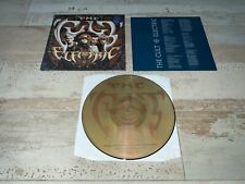 The Cult Electric rare LTD 1987 Gold Picture Disc + Lyrics Vinyl LP  IAN ASTBURY comprar usado  Enviando para Brazil