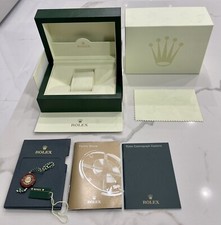 Autêntico conjunto completo de caixa de relógio Rolex Daytona conjunto de etiquetas folheto 116520 116523 comprar usado  Enviando para Brazil