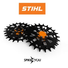 Usado, Stachelräder für den Premium STIHL RMI 422 VIKING MI 422 Mähroboter Edelstahl 3m comprar usado  Enviando para Brazil