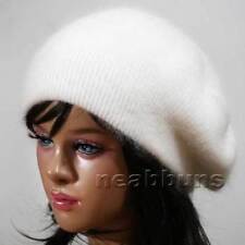 Lana BOINA gorro Tejido Invierno Mujer Sombreros Gorra Esquí Nuevo con Etiquetas Angora segunda mano  Embacar hacia Argentina