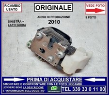 Serratura portiera sinistra usato  Carrara