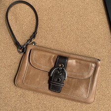 Coach tan leather for sale  Saint Croix Falls