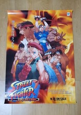 RARO Street Fighter Collection pôster original Sega Saturn B2 importado do Japão, usado comprar usado  Enviando para Brazil