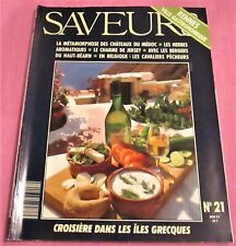 Magazine saveurs rennes d'occasion  Lisieux