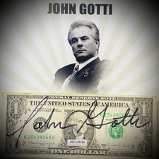 John gotti autograph d'occasion  Expédié en Belgium