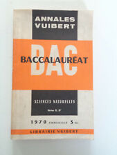 Annales vuibert 1970 d'occasion  Douarnenez