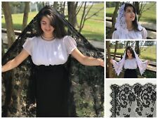 Envolvido em Sua Graça - Véus e envoltórios igreja mantilha branco preto marfim  comprar usado  Enviando para Brazil