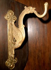 Wandhaken messing dunkler gebraucht kaufen Wandhaken messing dunkler gebraucht kaufen  Asbach