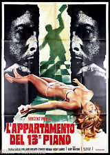 POSTER DE FILME SEXY 1971 CINEMA TERROR APARTAMENTO 13º Andar 4F comprar usado  Enviando para Brazil