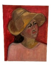Vintage portrait oil for sale  Brooklyn