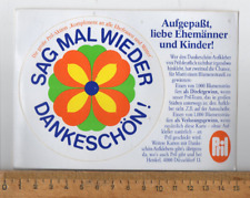 Alter aufkleber prilblume gebraucht kaufen  Hannover