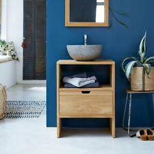 Meuble vasque teck d'occasion  Maussane-les-Alpilles