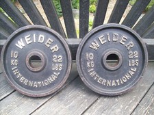 Vtg weider barbell for sale  Abingdon