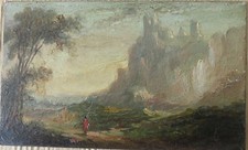 Antique miniature oil for sale  COWES
