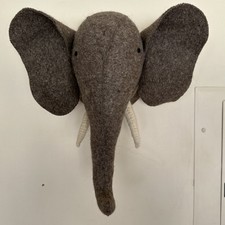 Felt elephant head for sale  Northport