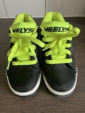 Heelys black green for sale  CORSHAM