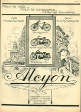 Publicité ancienne bicyclette d'occasion Publicité ancienne bicyclette d'occasion  France