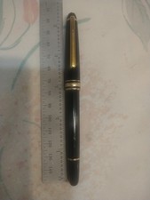 Usado, CANETA ESFEROGRÁFICA MONTBLANC 163 MEISTER STUCK RESINA PRETA GENUÍNA ALEMANHA  comprar usado  Enviando para Brazil