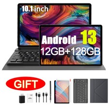2025 Nowy tablet Android 13 10.1" 12 GB RAM + 128GB ROM 8000mAh Octa core 5GWlFl GPS, używany na sprzedaż  Wysyłka do Poland