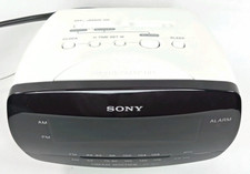 Relógio despertador vintage Tech Sony Dream Machine modelo ICF-C111 branco década de 1990 comprar usado  Enviando para Brazil