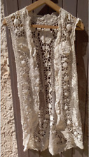 Manteau baptême dentelle d'occasion  Roquefort-les-Pins