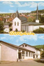 Postkarte billigheim kirche gebraucht kaufen  Berlin