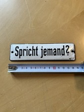 Emailschild gebraucht kaufen  Leipzig