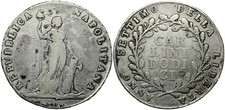 Piastra carlini 1799 usato  Villaricca