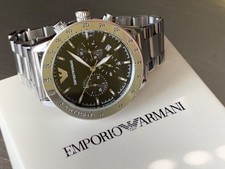 Emporio armani cronografo usato  Crema