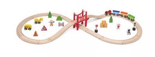 Trenino bambini legno usato  Molfetta
