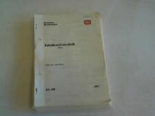 Fahrdienstvorschrift gültig v gebraucht kaufen  Deutschland