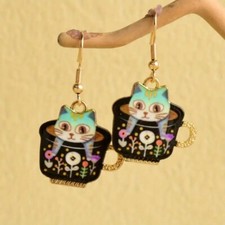 Cute cat tea for sale  Riverside