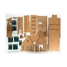 Lote Terrain 28mm MDF Church #1 quase perfeito comprar usado  Enviando para Brazil
