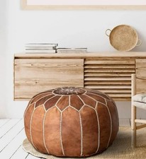 Tan moroccan ottoman for sale  Marbury