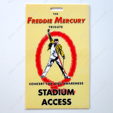 Freddie Mercury Tribute Concert 1992 Wembley Stadium UK Access Pass (Queen) comprar usado  Enviando para Brazil