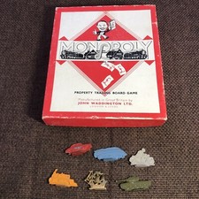 Vintage monopoly boxed for sale  BRIGHTON