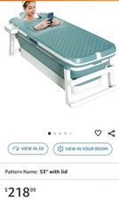 Foldable bathtub portable for sale  Chicago