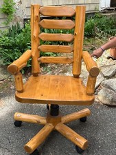 rustic desk chair for sale  Boonton