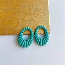 Genuine fluted turquoise d'occasion  Expédié en Belgium