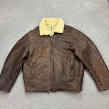 Leather flying jacket for sale  PLYMOUTH