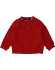 Moletom gráfico Tommy Hilfiger bebê meninos 18-24 meses algodão vermelho AO17 comprar usado Moletom gráfico Tommy Hilfiger bebê meninos 18-24 meses algodão vermelho AO17 comprar usado  Enviando para Brazil