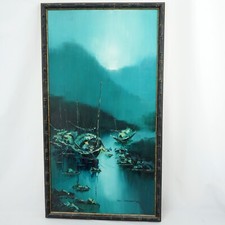 Vintage framed oil for sale  Tucson