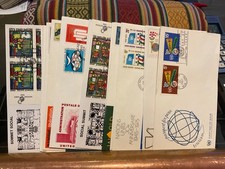 Nations unies. enveloppes d'occasion  Poisy